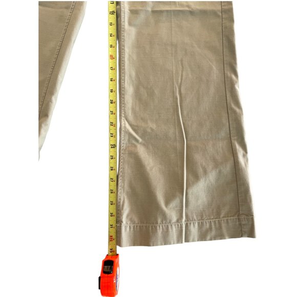 22 Khaki Wide Leg Pants with Self-Tie Belt Size 8 - Picture 6 of 9